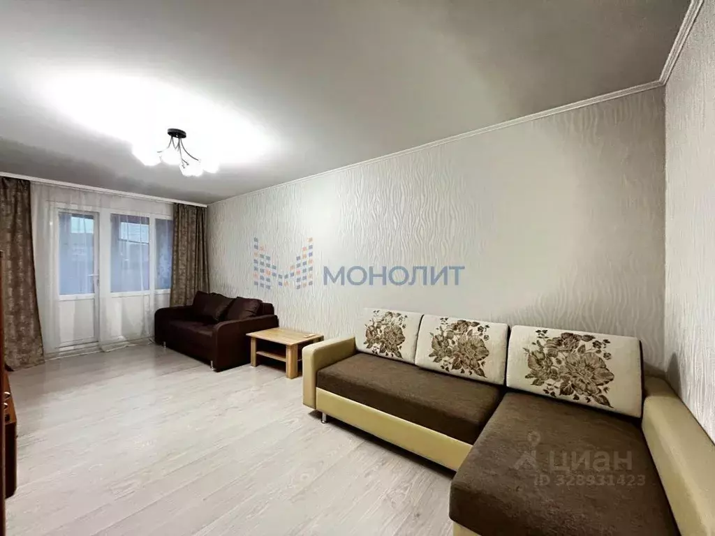 2-к кв. Нижегородская область, Нижний Новгород Казанское ш., 8к2 (57.0 ... - Фото 1