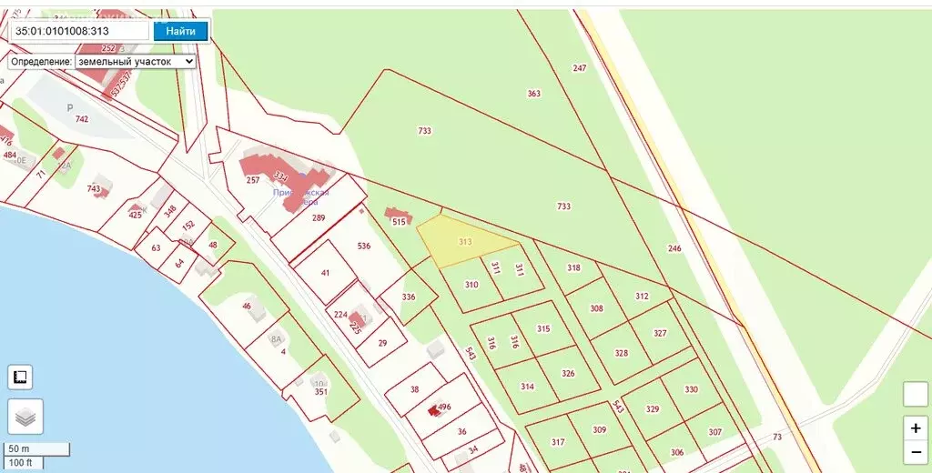 Участок в Вологодская область, Вытегорский муниципальный округ, ... - Фото 2