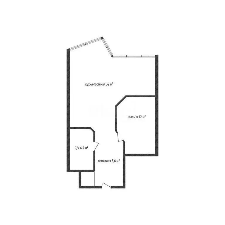2-комнатная квартира: Краснодар, Совхозная улица, 1к1 (60 м) - Фото 0