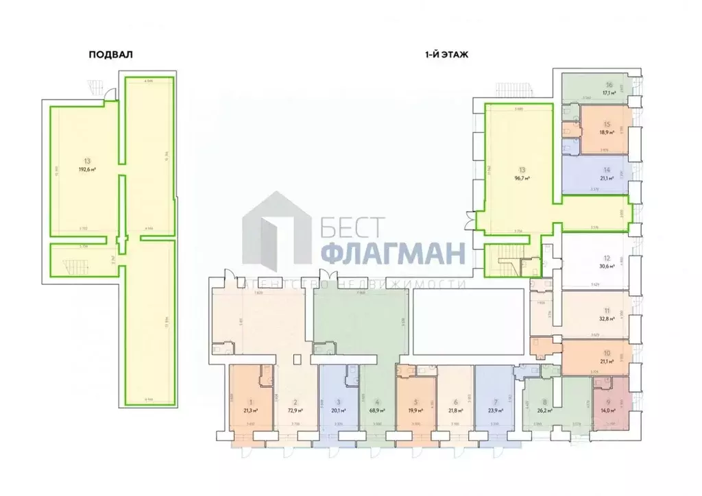 Помещение свободного назначения в Москва Ленинский просп., 79 (289 м) - Фото 2