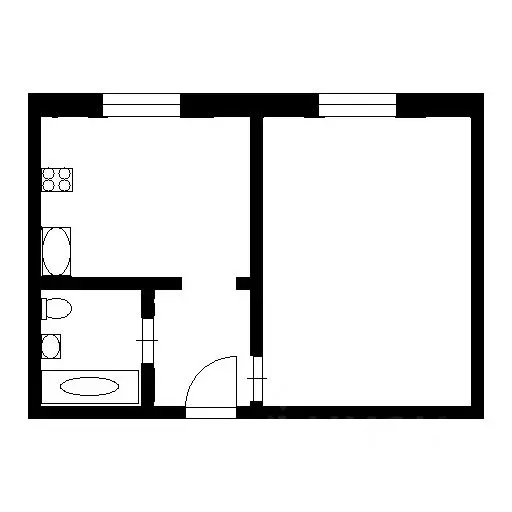 1-к кв. Санкт-Петербург пос. Металлострой, Железнодорожная ул., 21 ... - Фото 2