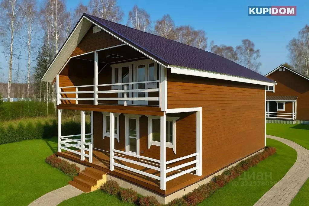 Дом в Калужская область, Боровский муниципальный округ, Совьяки с/пос, ... - Фото 2