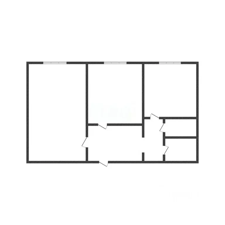 2-к кв. Курская область, Курск просп. Анатолия Дериглазова, 77 (56.6 ... - Фото 2