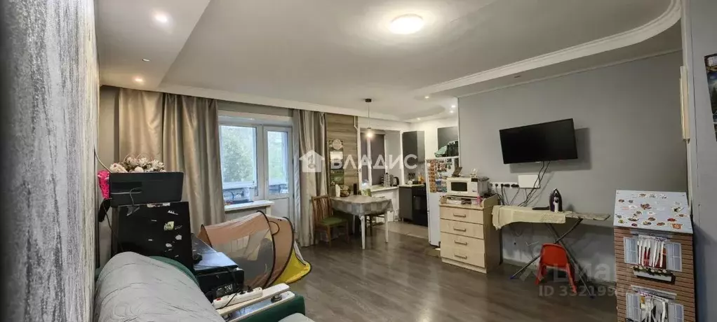 3-к кв. Бурятия, Улан-Удэ ул. Пушкина, 10 (52.9 м) - Фото 1