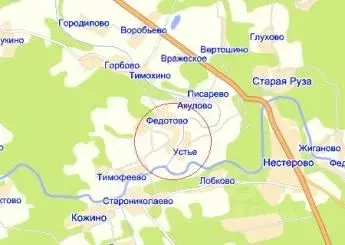 Участок в Московская область, Рузский муниципальный округ, д. Федотово ... - Фото 2