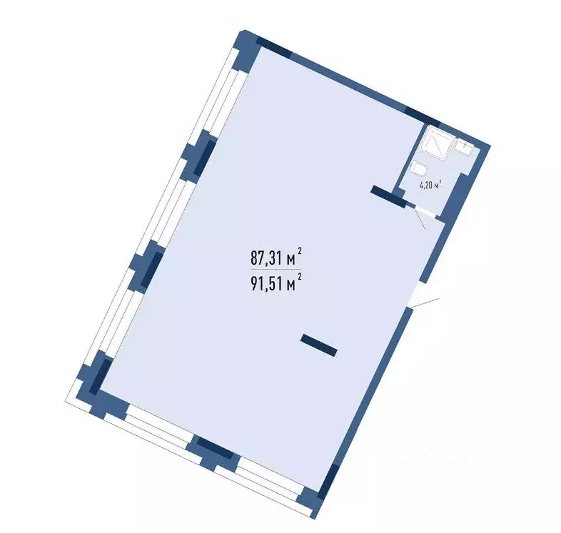 Офис в Новосибирская область, Новосибирск Красный просп., 101/1 (90 м) - Фото 1