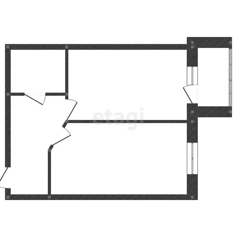 1-комнатная квартира: Кострома, микрорайон Венеция, 46 (28 м) - Фото 0