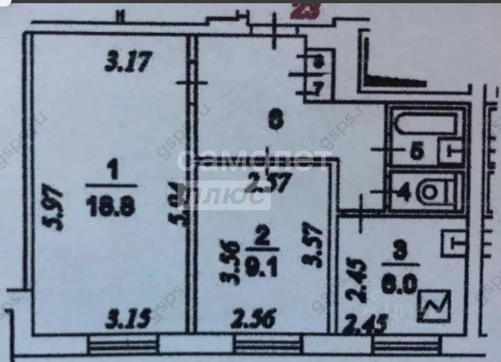 2-к кв. Москва ул. Героев Панфиловцев, 12К1 (44.1 м) - Фото 1