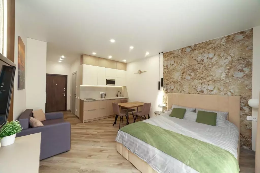 Студия Крым, Алушта ул. Западная, 4к2 (37.8 м) - Фото 1