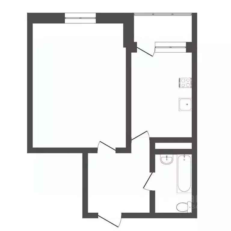 1-к кв. Тюменская область, Тюмень Широтная ул., 193 (50.0 м) - Фото 2