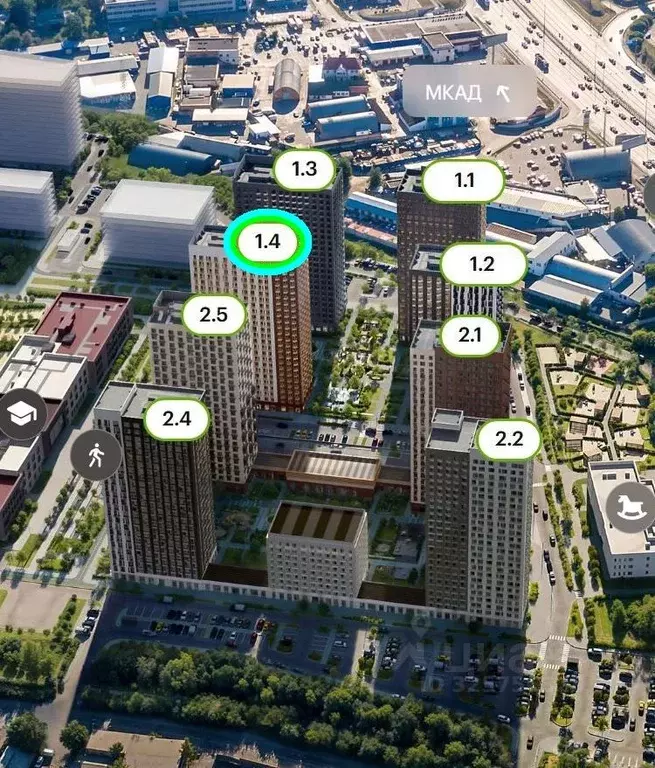 Студия Московская область, Мытищи Ярославское ш., 120Бк4 (19.8 м) - Фото 2