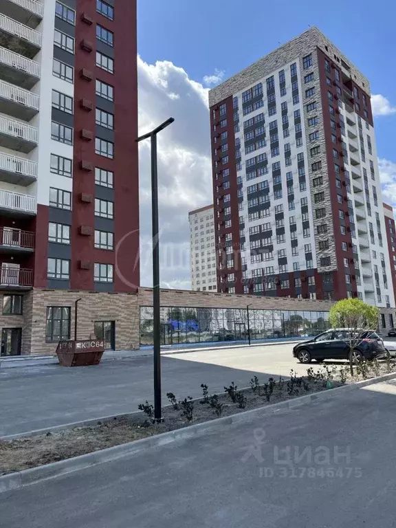 2-к кв. Курганская область, Курган Заозерный жилрайон, 6А мкр, ул. ... - Фото 1