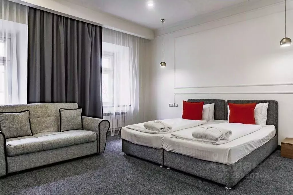 Комната Москва Тверская ул., 9С5 (35.0 м) - Фото 1