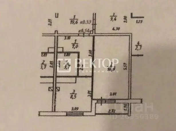1-к кв. Костромская область, Кострома проезд Южный, 4 (36.0 м) - Фото 2
