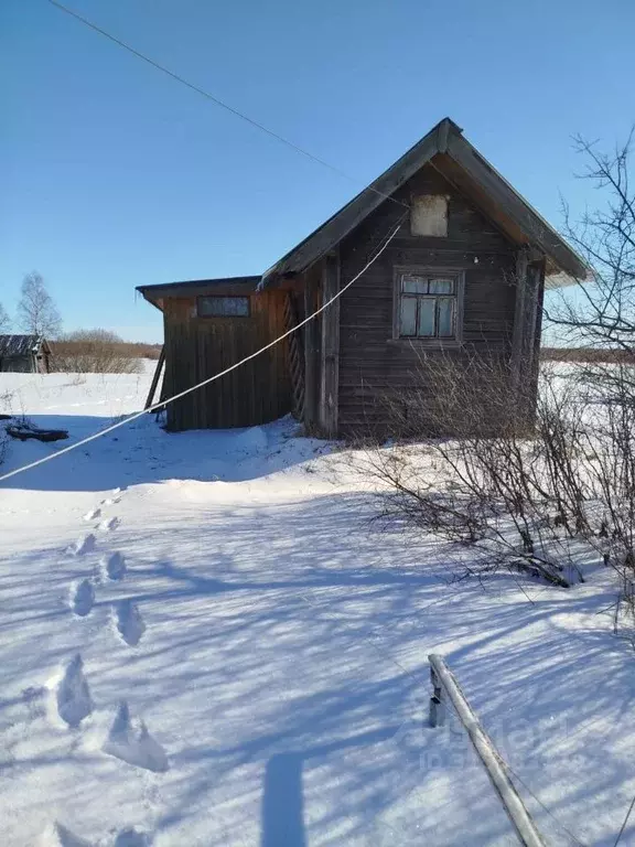 Дом в Вологодская область, Вытегорский район, с. Ошта ул. Кооператоров ... - Фото 0
