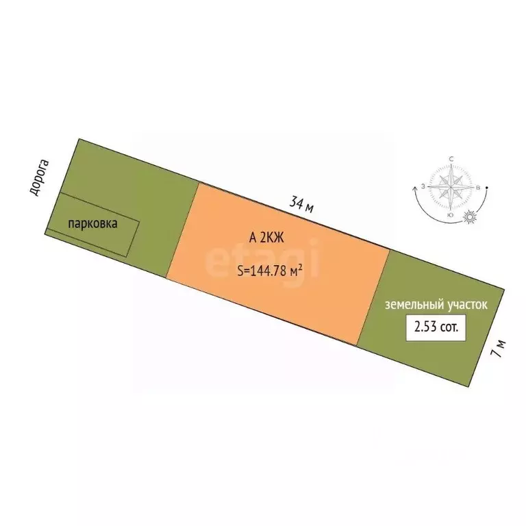 Таунхаус в Тюменская область, Тюмень ул. Фармана Салманова (145 м) - Фото 2