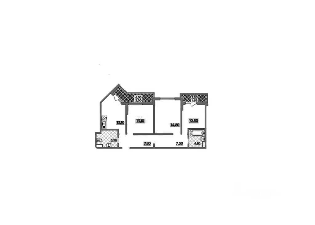 3-к кв. Краснодарский край, Краснодар ул. Героев-Разведчиков, 11/2 ... - Фото 0