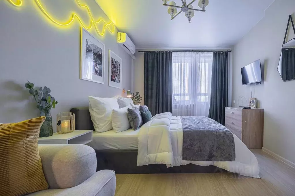 1-к кв. Нижегородская область, Нижний Новгород ул. академика Сахарова, ... - Фото 1