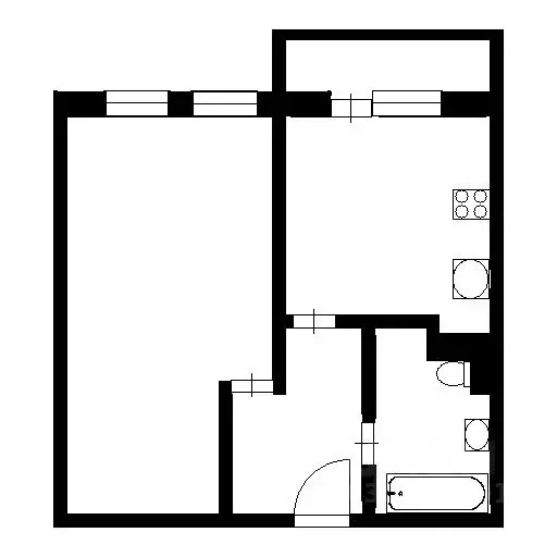 1-к кв. Санкт-Петербург Дунайский просп., 28к2 (36.4 м) - Фото 1