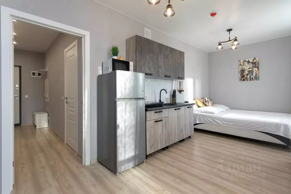 Студия Новосибирская область, Новосибирск ул. Гаранина, 39 (26.4 м) - Фото 2