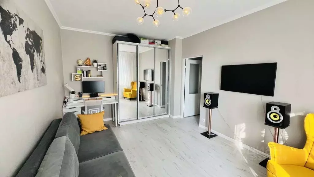 1-к кв. Краснодарский край, Краснодар Пашковский жилмассив, ул. ... - Фото 1