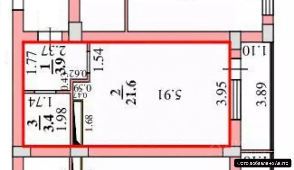 1-к кв. Липецкая область, Липецк Сырский Рудник мкр, ул. Ударников, 24 ... - Фото 1