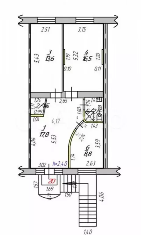 Продам помещение свободного назначения, 61 м - Фото 0