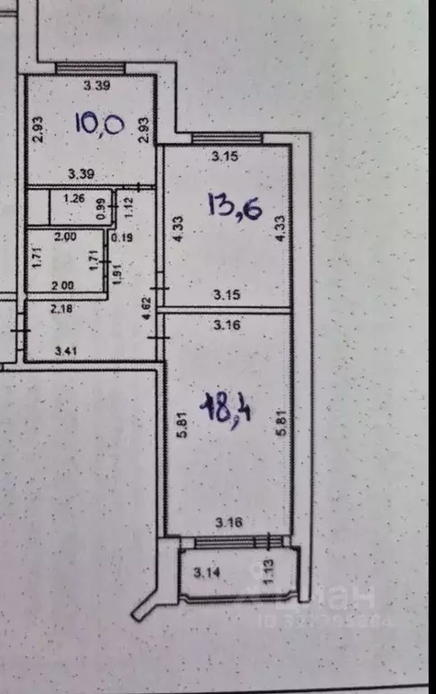 2-к кв. Московская область, Люберцы Красная Горка мкр, просп. ... - Фото 1
