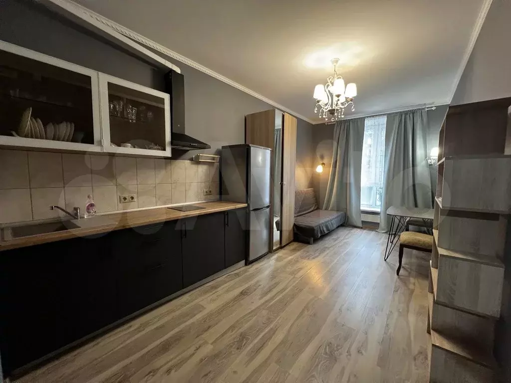 1-к. квартира, 41 м, 1/8 эт. - Фото 1