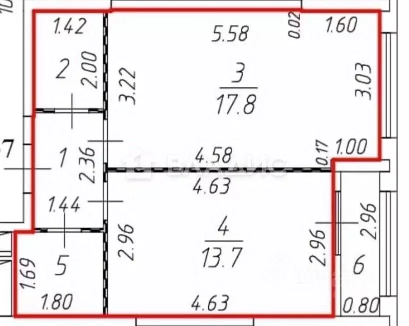 1-к кв. Московская область, Балашиха ул. Яганова, 8 (43.13 м) - Фото 1