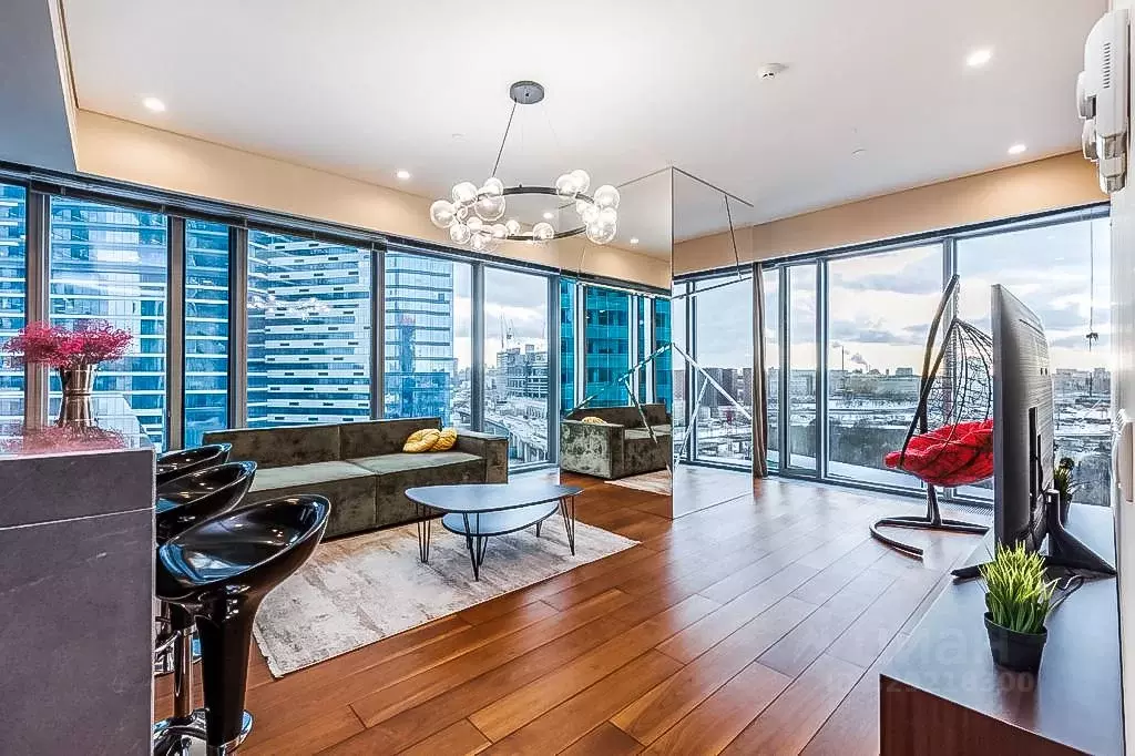 2-к кв. Москва 1-й Красногвардейский проезд, 21с1 (90.0 м) - Фото 1