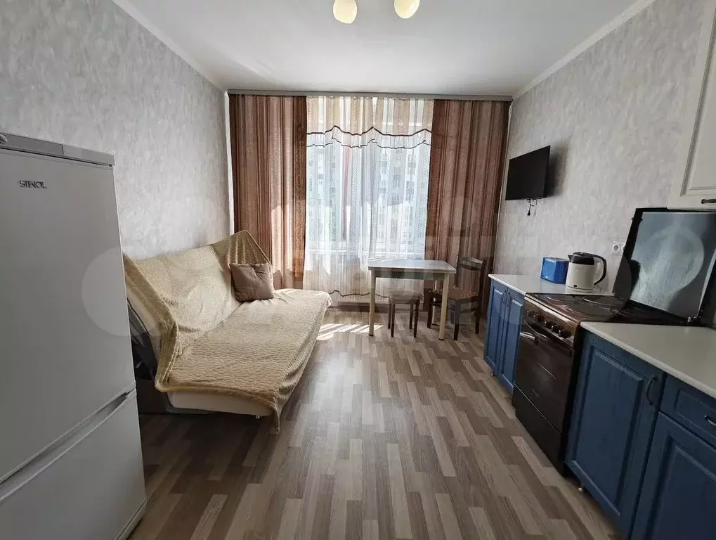 1-к. квартира, 37,3 м, 4/16 эт. - Фото 0