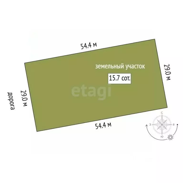 Участок в Тюменская область, Нижнетавдинский муниципальный округ, пос. ... - Фото 2