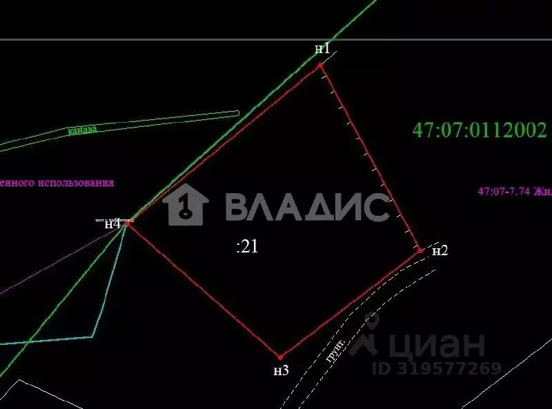 Участок в Ленинградская область, Всеволожский район, Лесколовское ... - Фото 1
