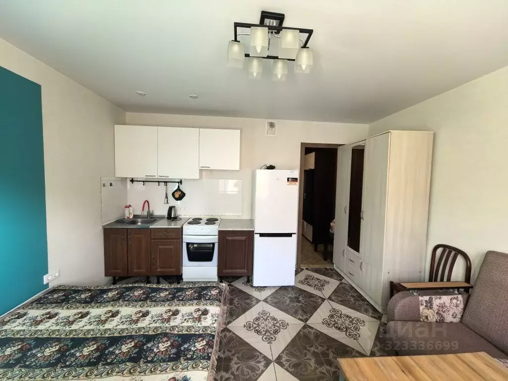 Студия Московская область, Домодедово Южный мкр, ул. Курыжова, 32 ... - Фото 2