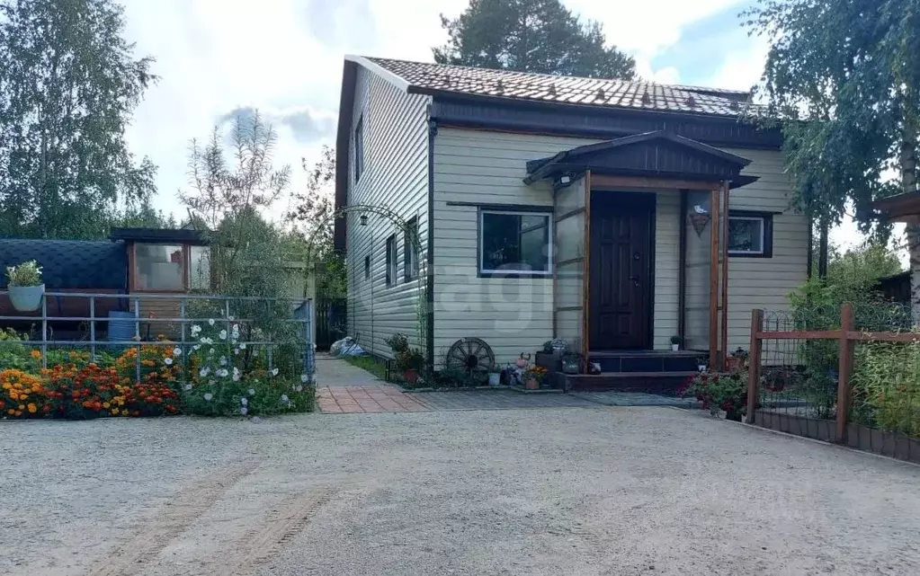 Дом в Ханты-Мансийский АО, Сургут Газовик СНТ, ул. Брусничная (126 м) - Фото 1