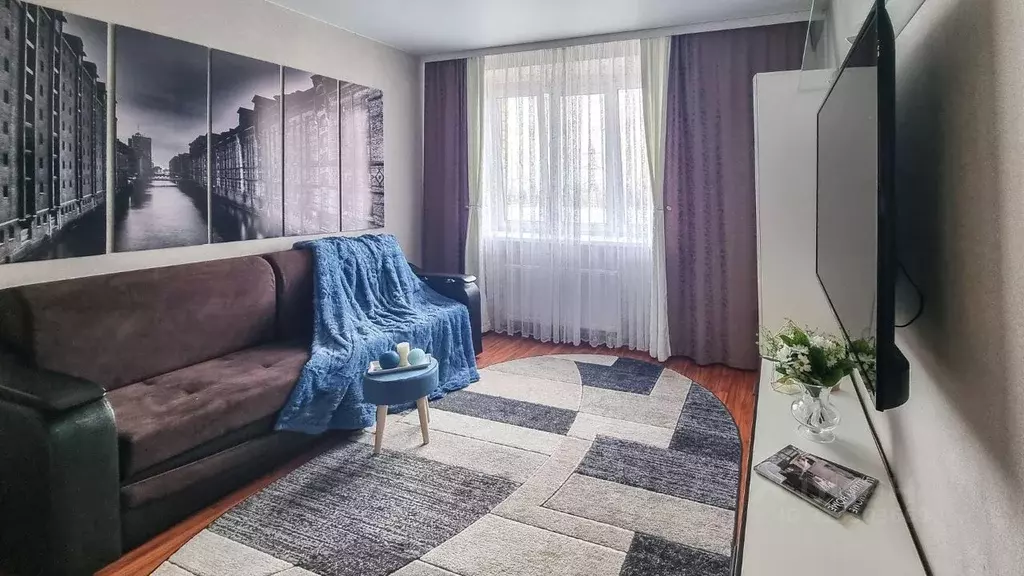 1-к кв. Калининградская область, Калининград ул. Нансена, 66 (36.0 м) - Фото 0