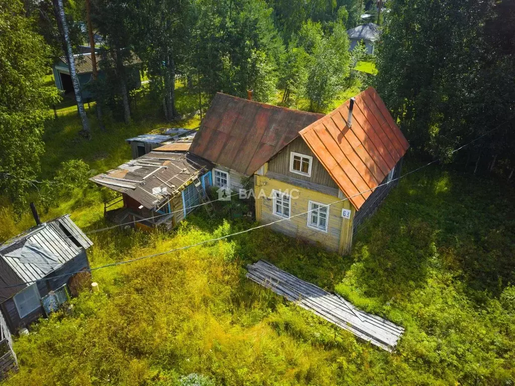 Дом в Карелия, Прионежский район, Нововилговское с/пос, д. Вилга ш. ... - Фото 0