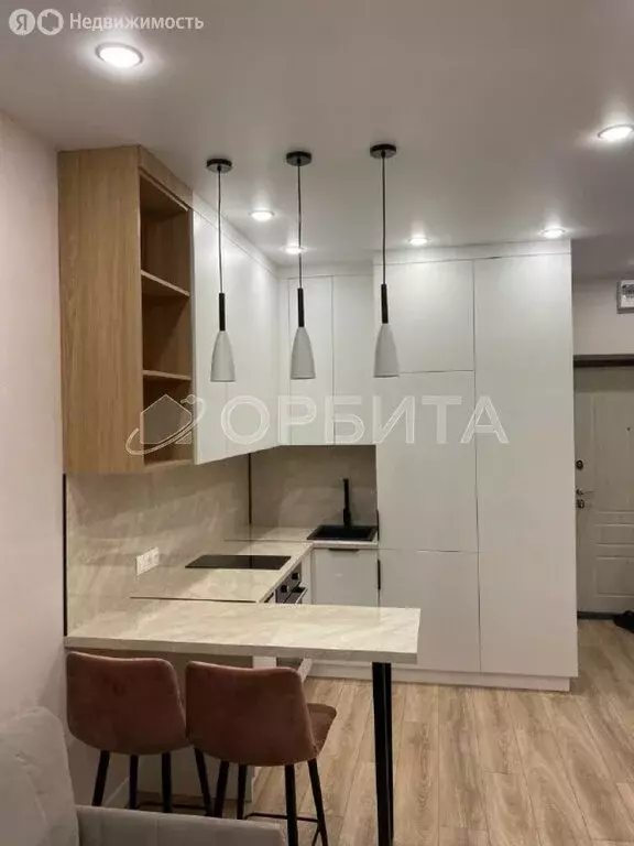 1-комнатная квартира: Тюмень, улица Республики, 204к6 (33.6 м) - Фото 1