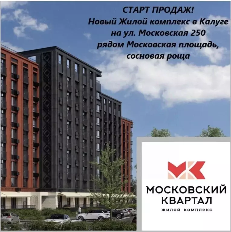 1-к кв. Калужская область, Калуга Московская ул., 250 (35.5 м) - Фото 0