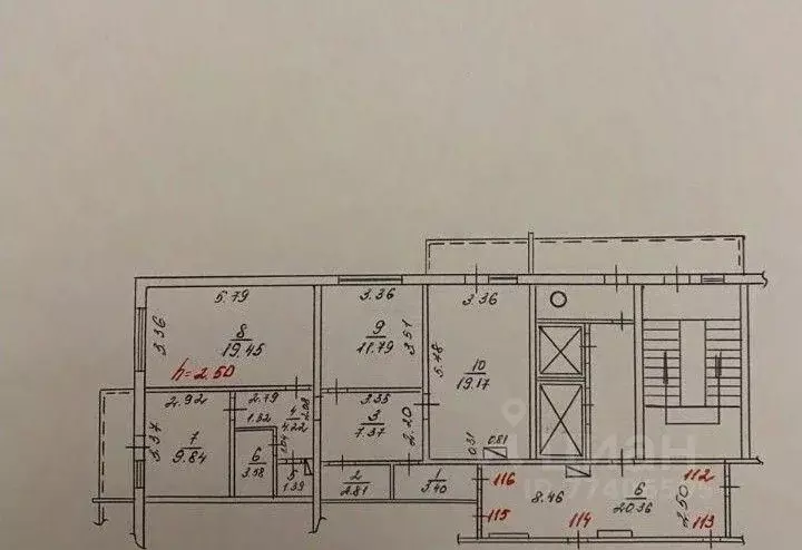 3-к кв. Краснодарский край, Краснодар ул. Имени 40-летия Победы, 33/4 ... - Фото 2