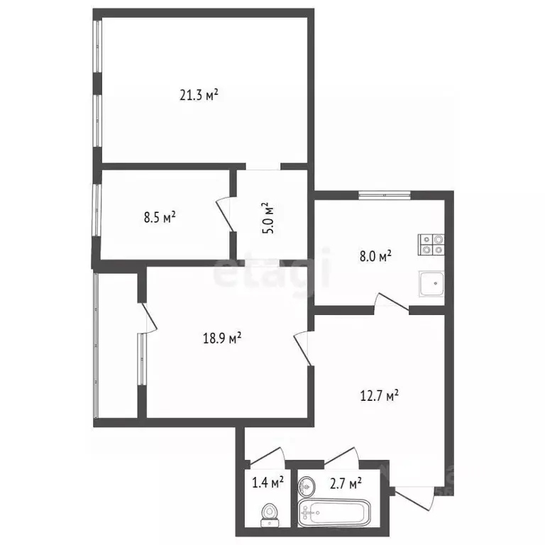 3-к кв. Воронежская область, Воронеж Московский просп., 30 (79.1 м) - Фото 2