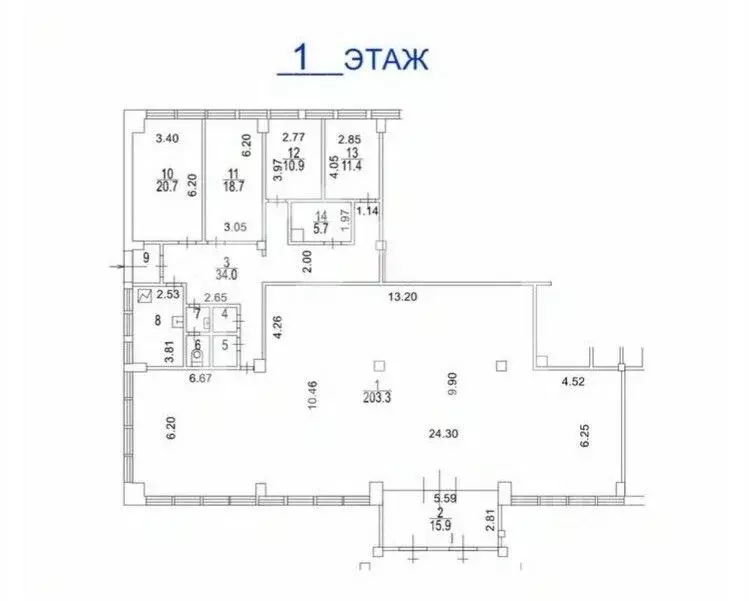 Помещение свободного назначения в Москва Осташковский проезд, 8С2 (337 ... - Фото 2