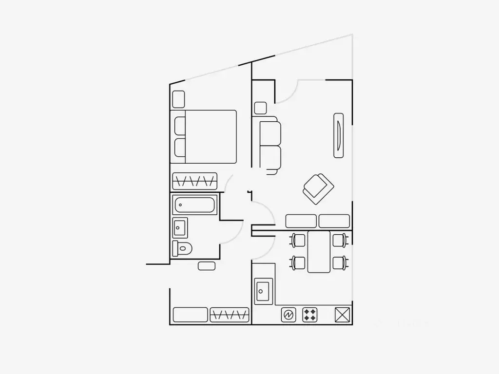 2-к кв. Москва Автозаводская ул., 23Бк2 (52.0 м) - Фото 2