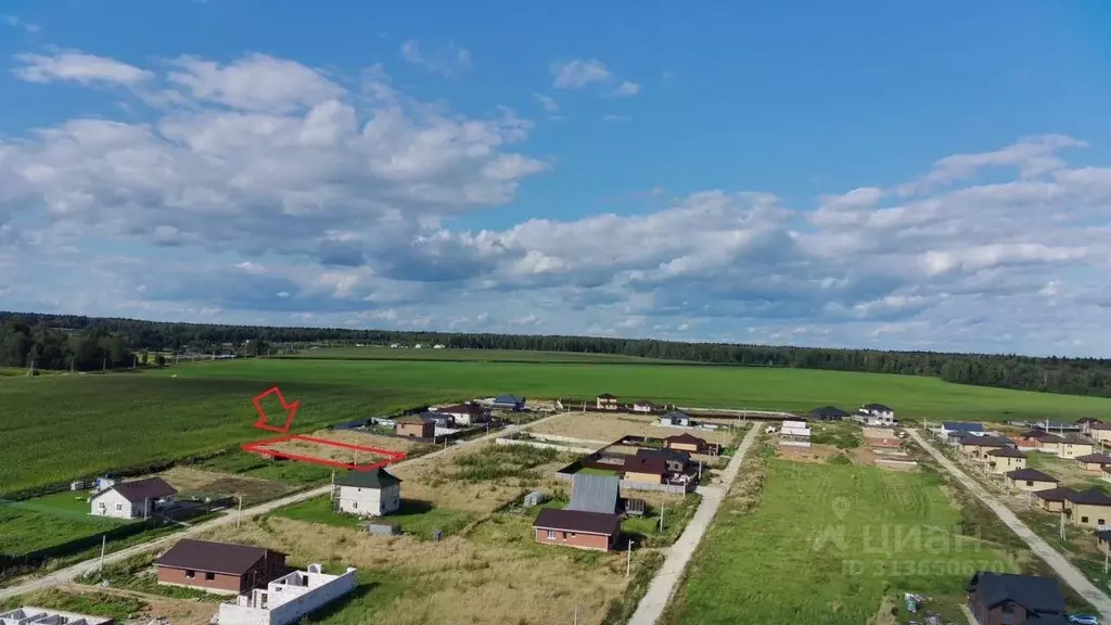 Участок в Калужская область, Боровский муниципальный округ, Кривское ... - Фото 1