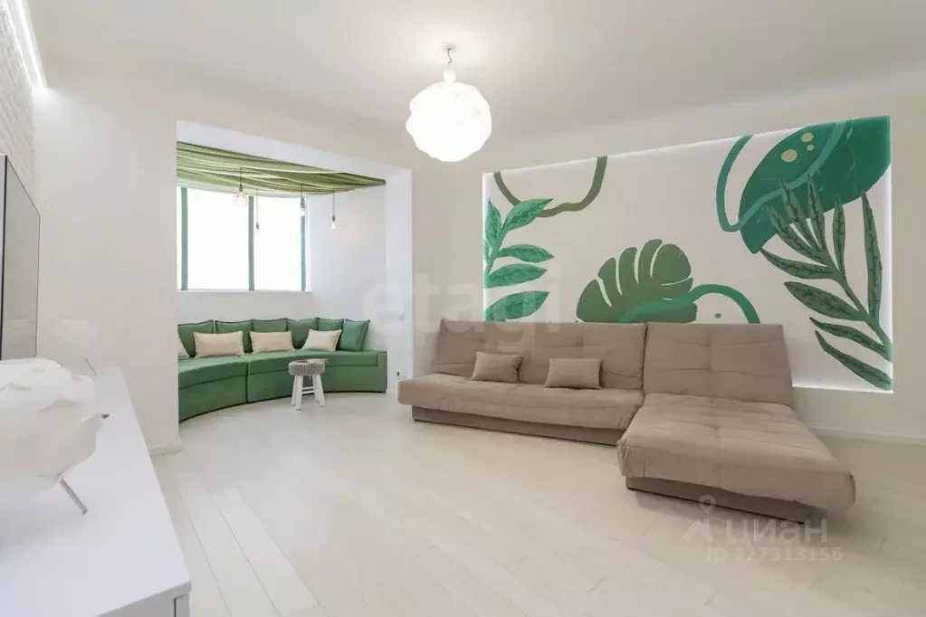 2-к кв. Тюменская область, Тюмень Харьковская ул., 59/4 (88.1 м) - Фото 1