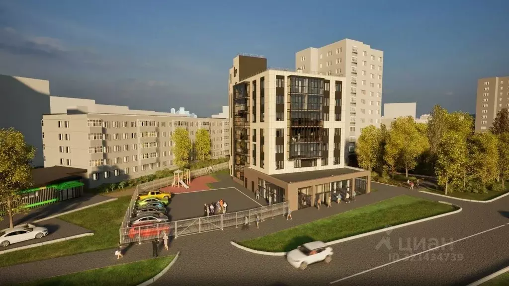 1-к кв. Пермский край, Пермь ул. Архитектора Свиязева, 48А (49.9 м) - Фото 2