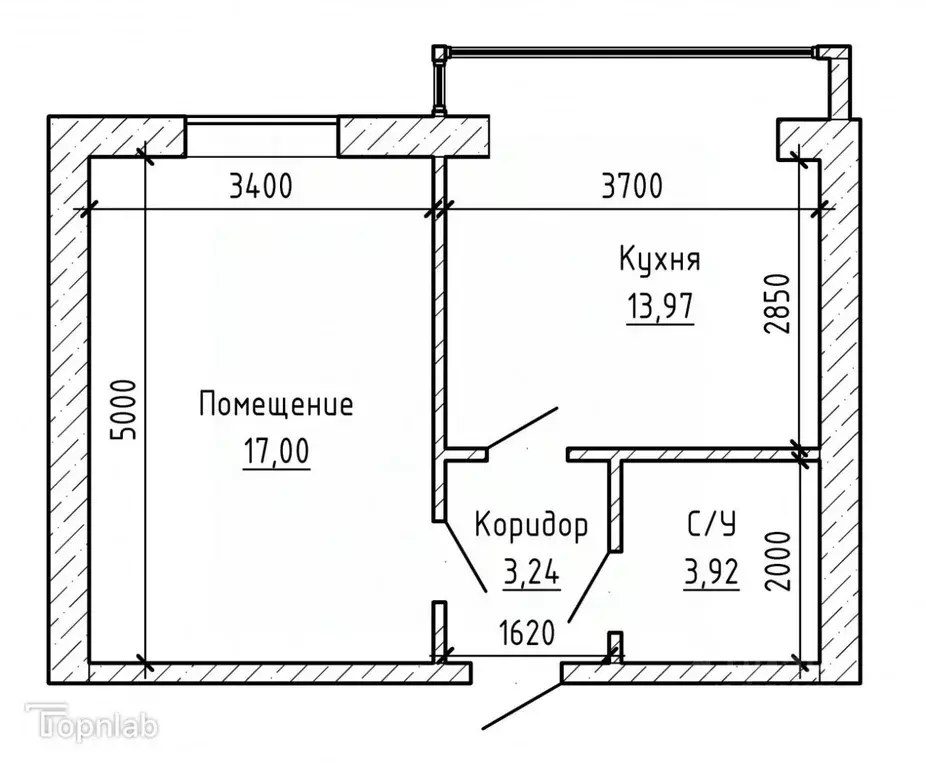 1-к кв. Кабардино-Балкария, Нальчик ул. Солнечная (38.0 м) - Фото 1