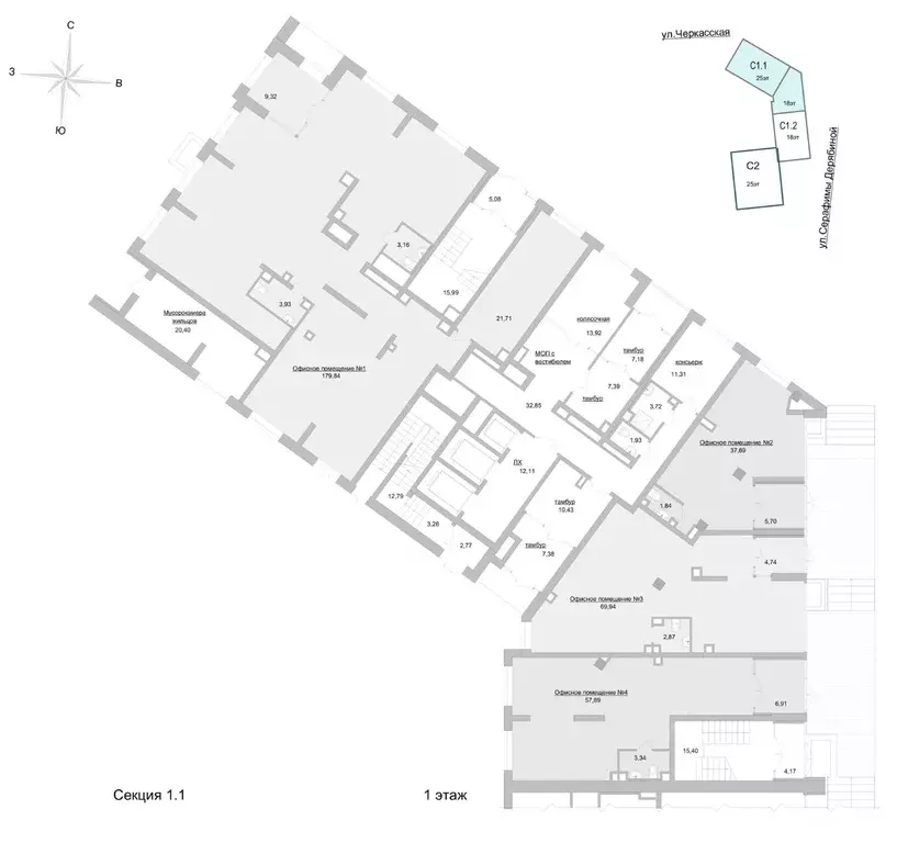 Офис в Свердловская область, Екатеринбург 8/5 (218 м) - Фото 1