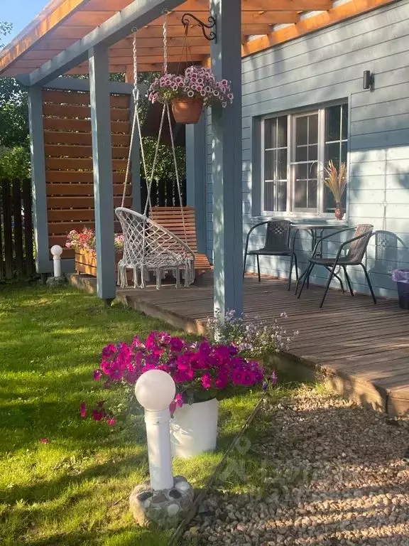 Дом в Ленинградская область, Ломоносовский район, Лебяженское ... - Фото 1